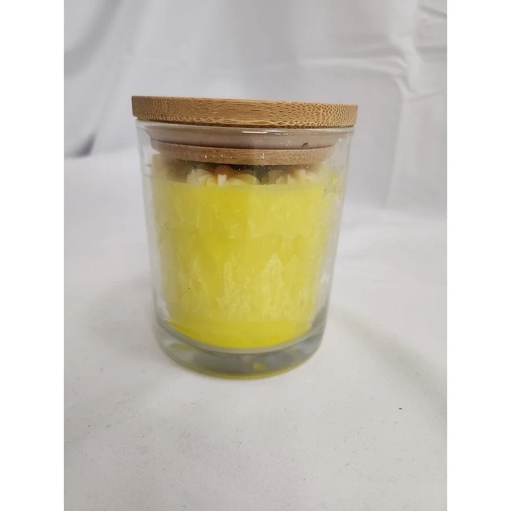 LQQK Daisy Candle Art Homemade Spring Flower Scent 9 oz‎ Candle Happy HoliDaisys